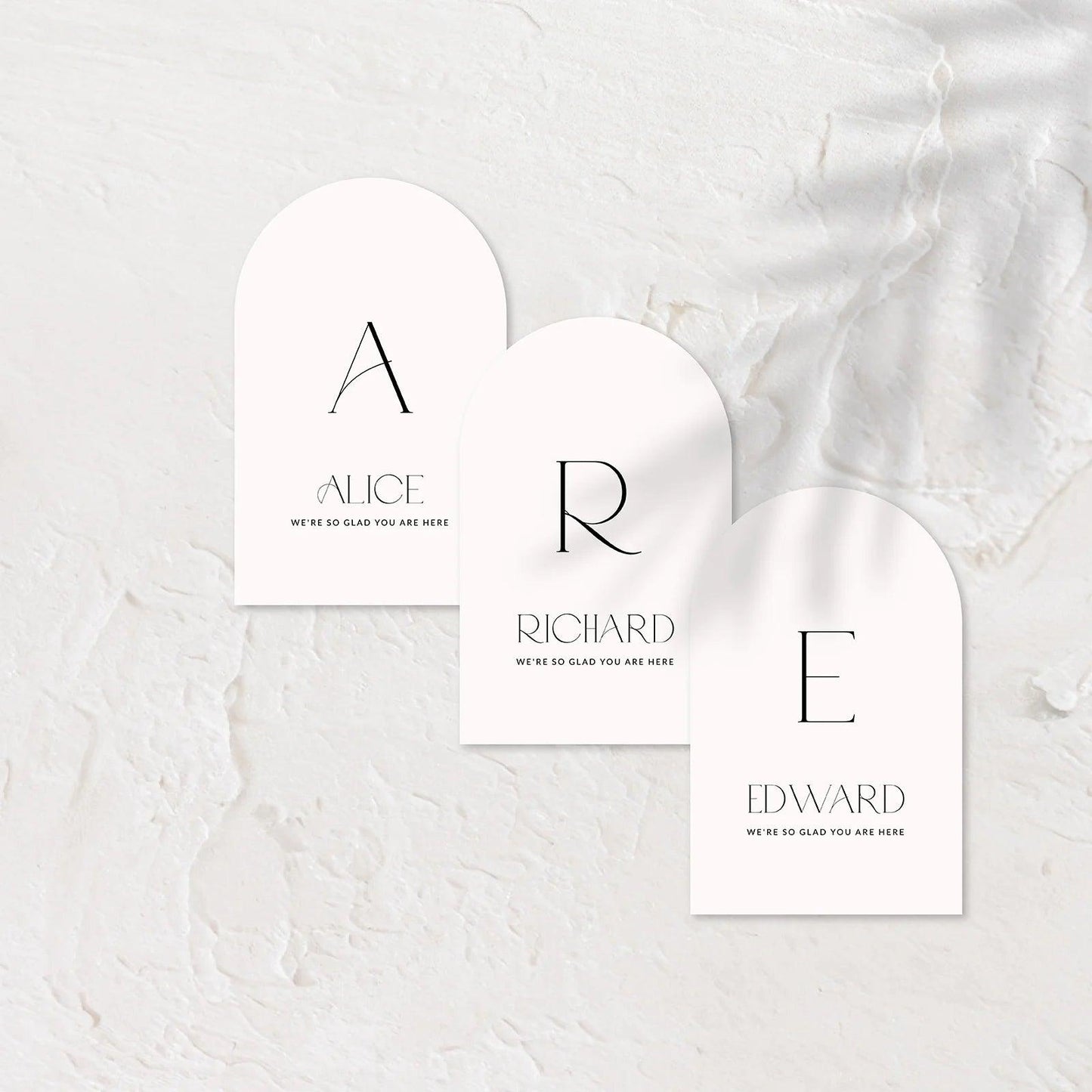 Chic Place Cards - Jessica 3