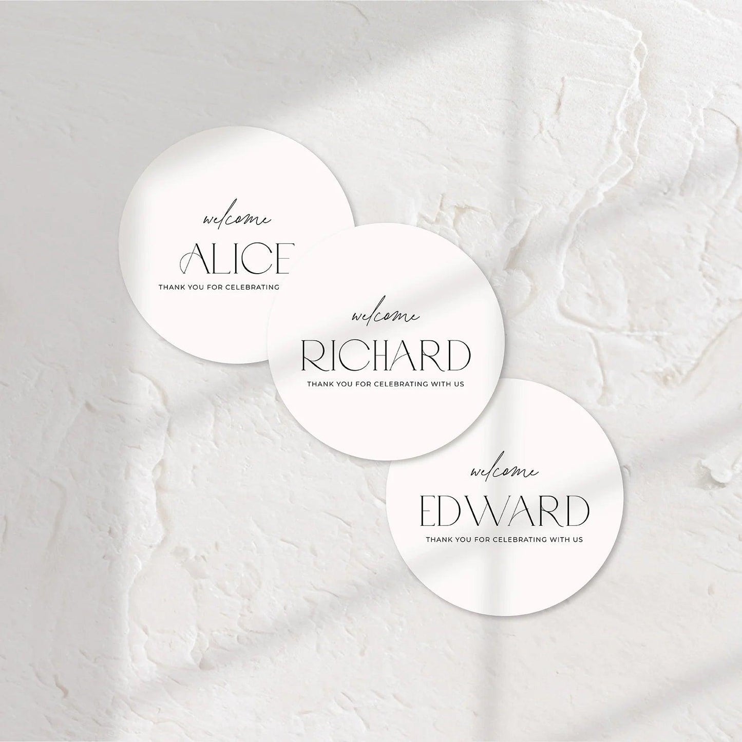 Elegant Place Cards - Jessica 5