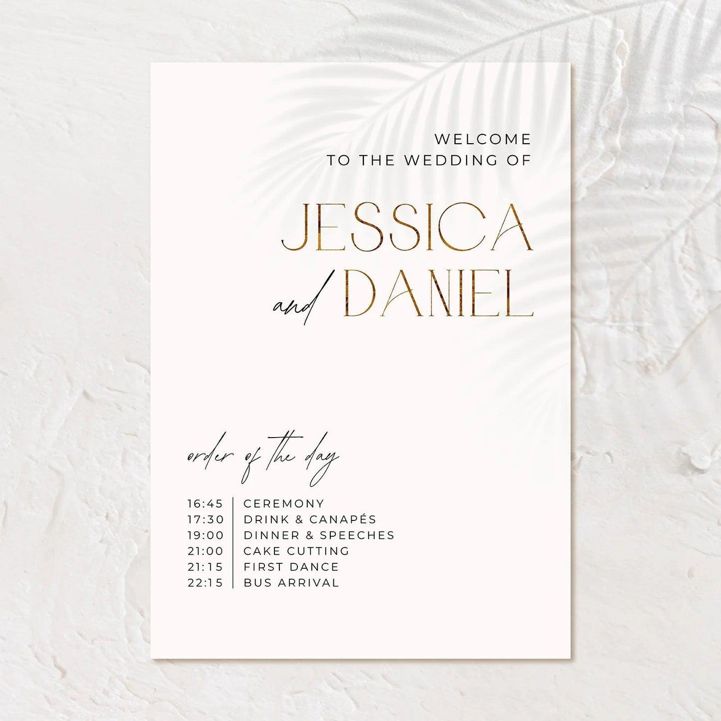 Unplugged Wedding Sign - Jessica