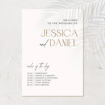 Unplugged Wedding Sign - Jessica