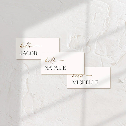 Modern Place Cards - Josephine 1