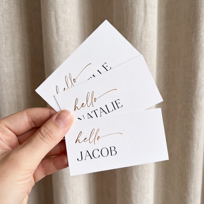 Modern Place Cards - Josephine 1