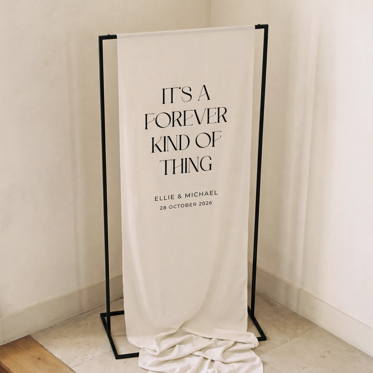 Modern Welcome Sign - Ariana 2