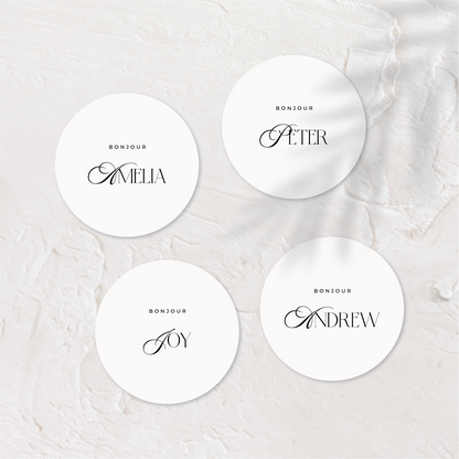 Custom Acrylic Coasters | Old Money