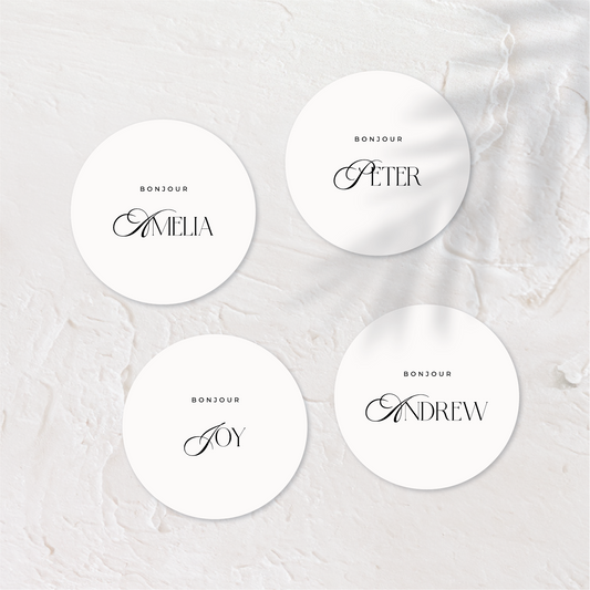 Custom Acrylic Coasters | Old Money