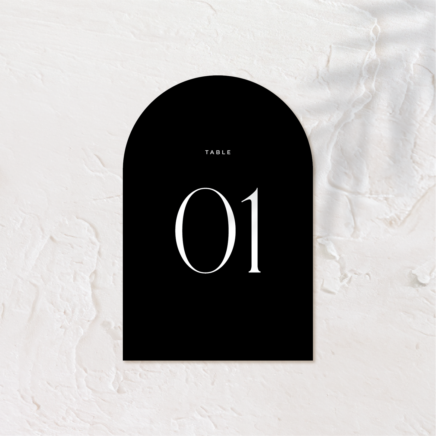Modern Wedding Table Numbers | Old Money Style