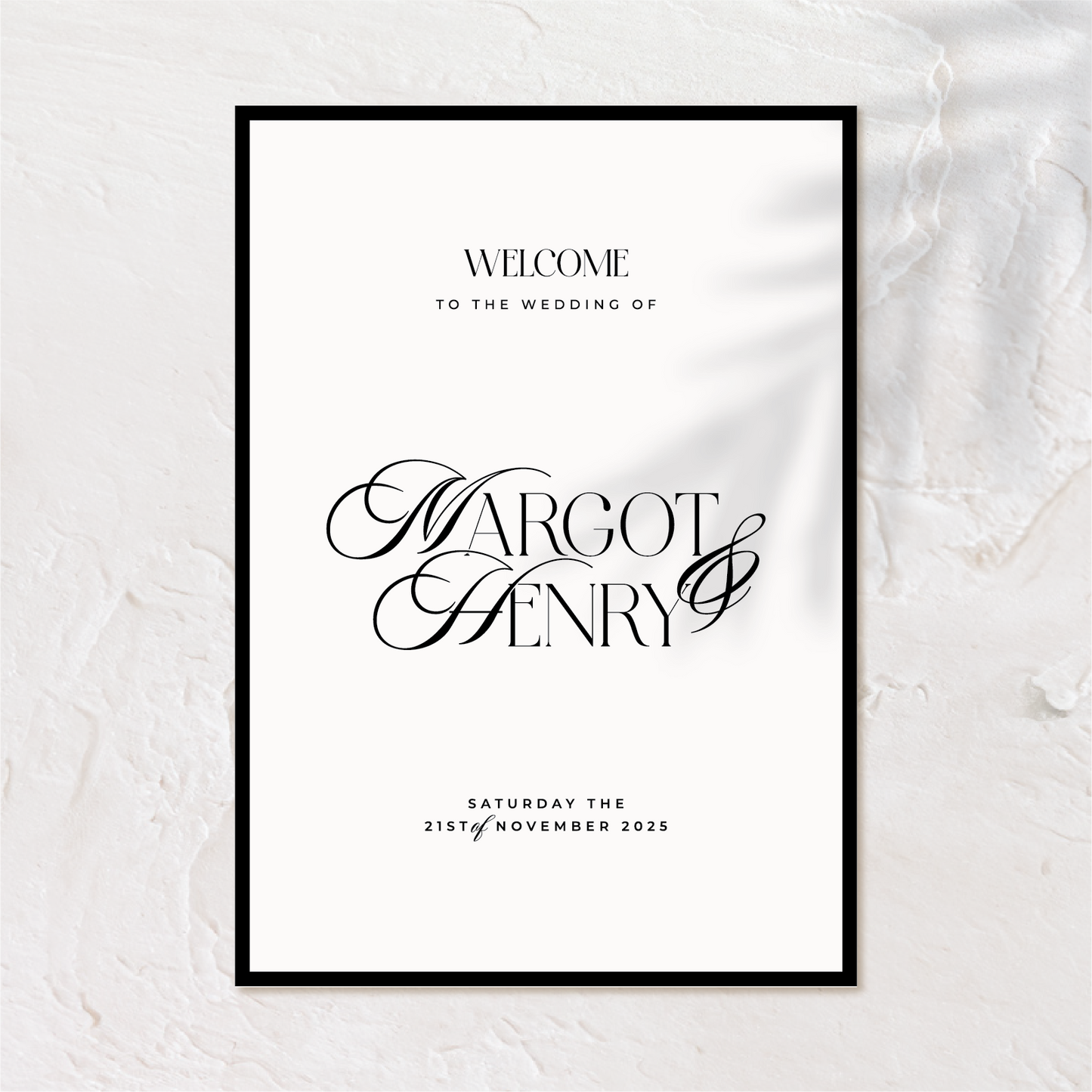 Old Money - Welcome Sign 1