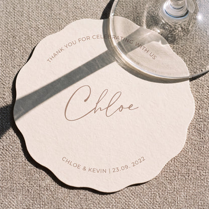 Personalised Acrylic Coasters - Chloe 1