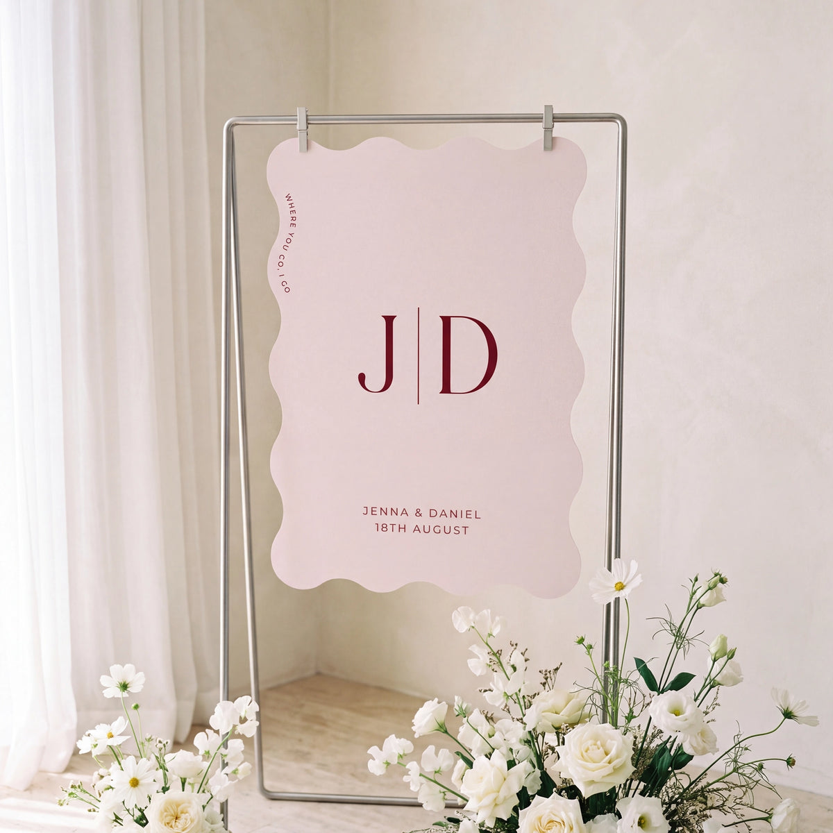 Timeless Welcome Sign - Ariana 1