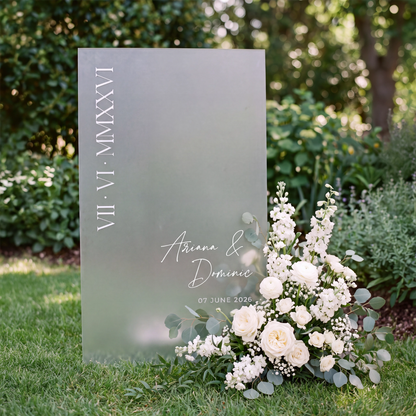 Unique Welcome Sign - Ariana 5