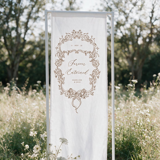 Victorian Style - Wedding Welcome Sign 2