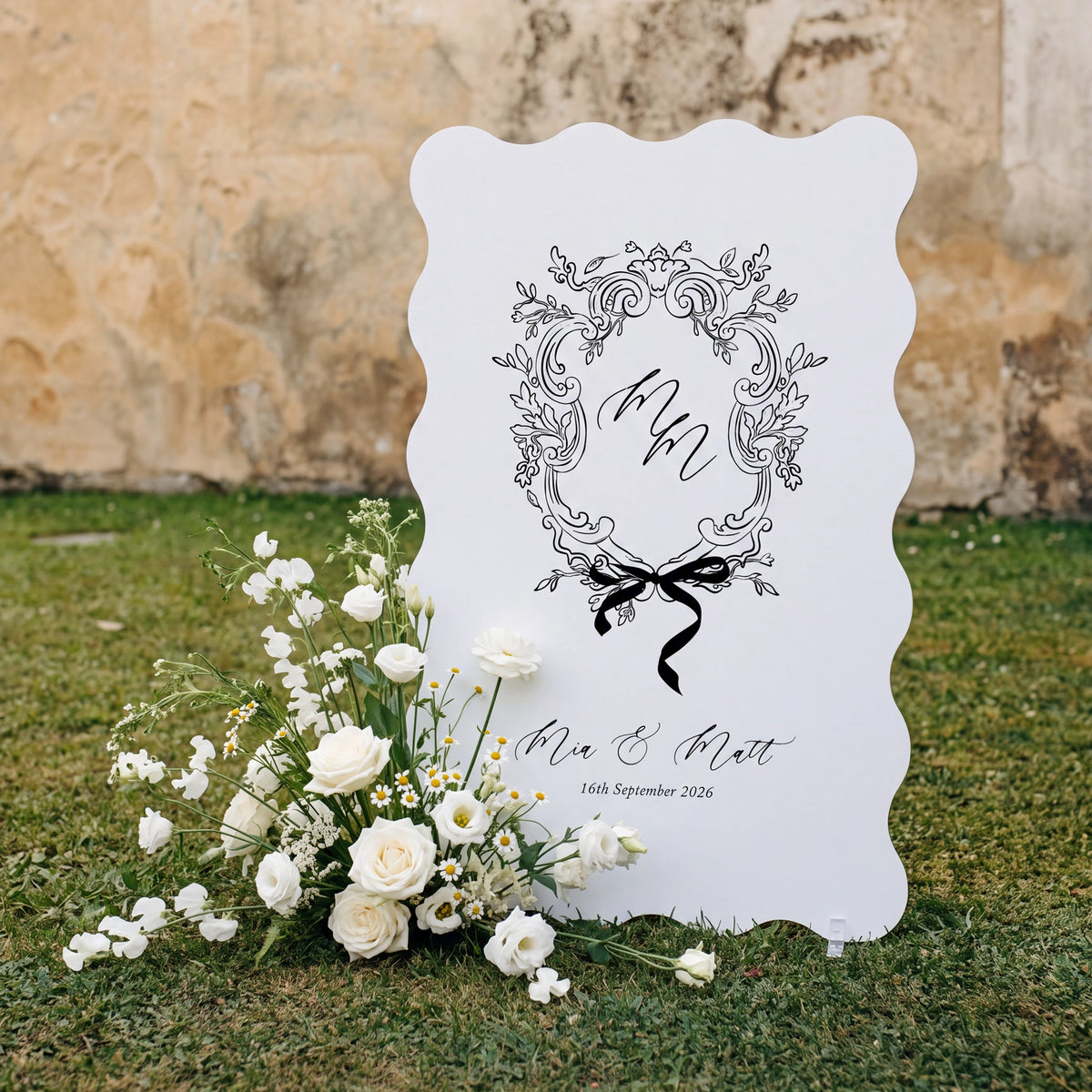 Victorian Style - Welcome Sign 1