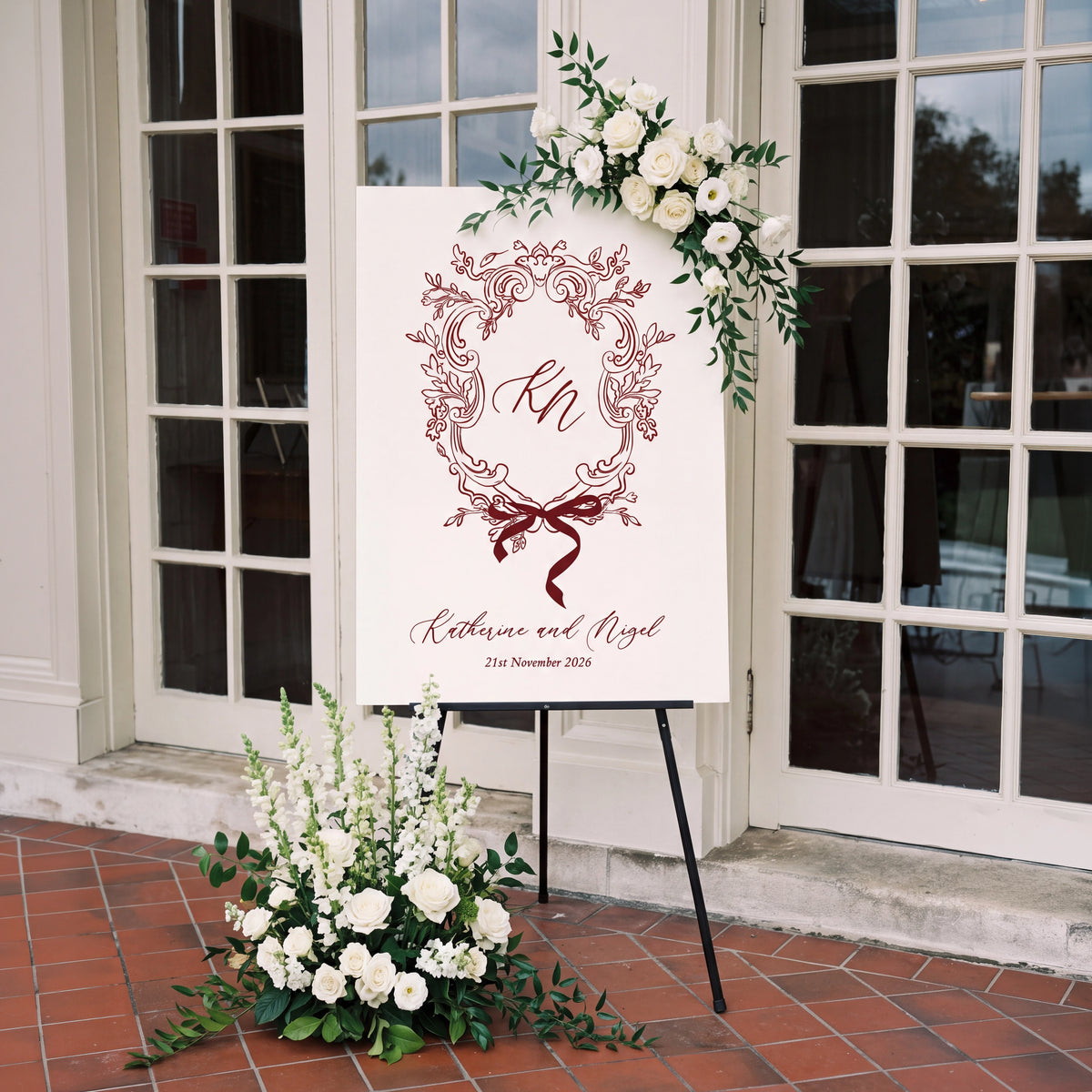 Victorian Style - Welcome Sign 1