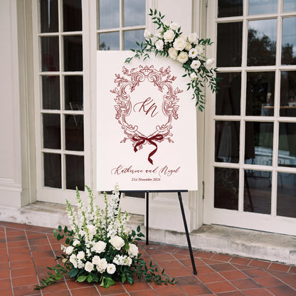 Victorian Style - Welcome Sign 1