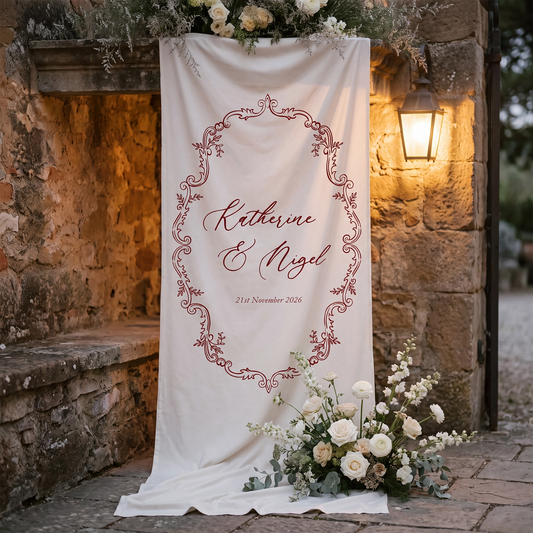 Victorian Style - Welcome Sign 2