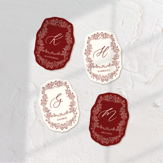 Victorian Style - Place Cards 1