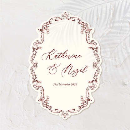 Victorian Style - Welcome Sign 2