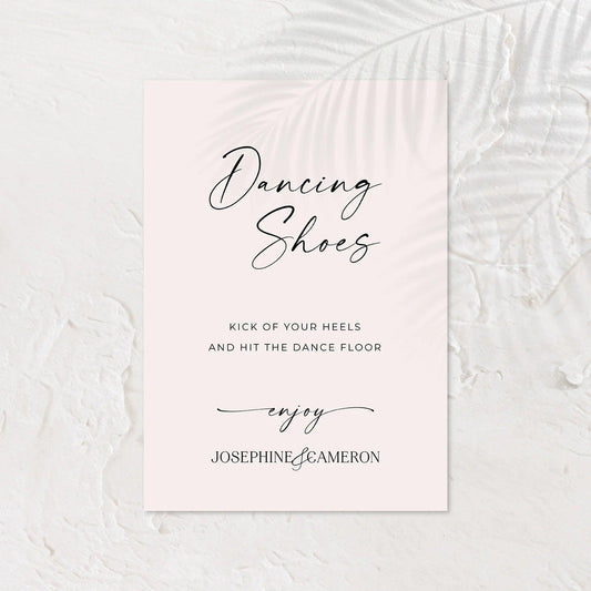 Elegant Small Wedding Signs - Josephine 5 - Wedding Signs