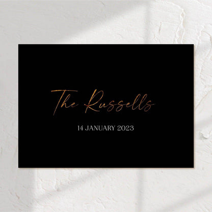 Stylish Wedding Welcome Sign - Josephine 7 - Wedding Signs