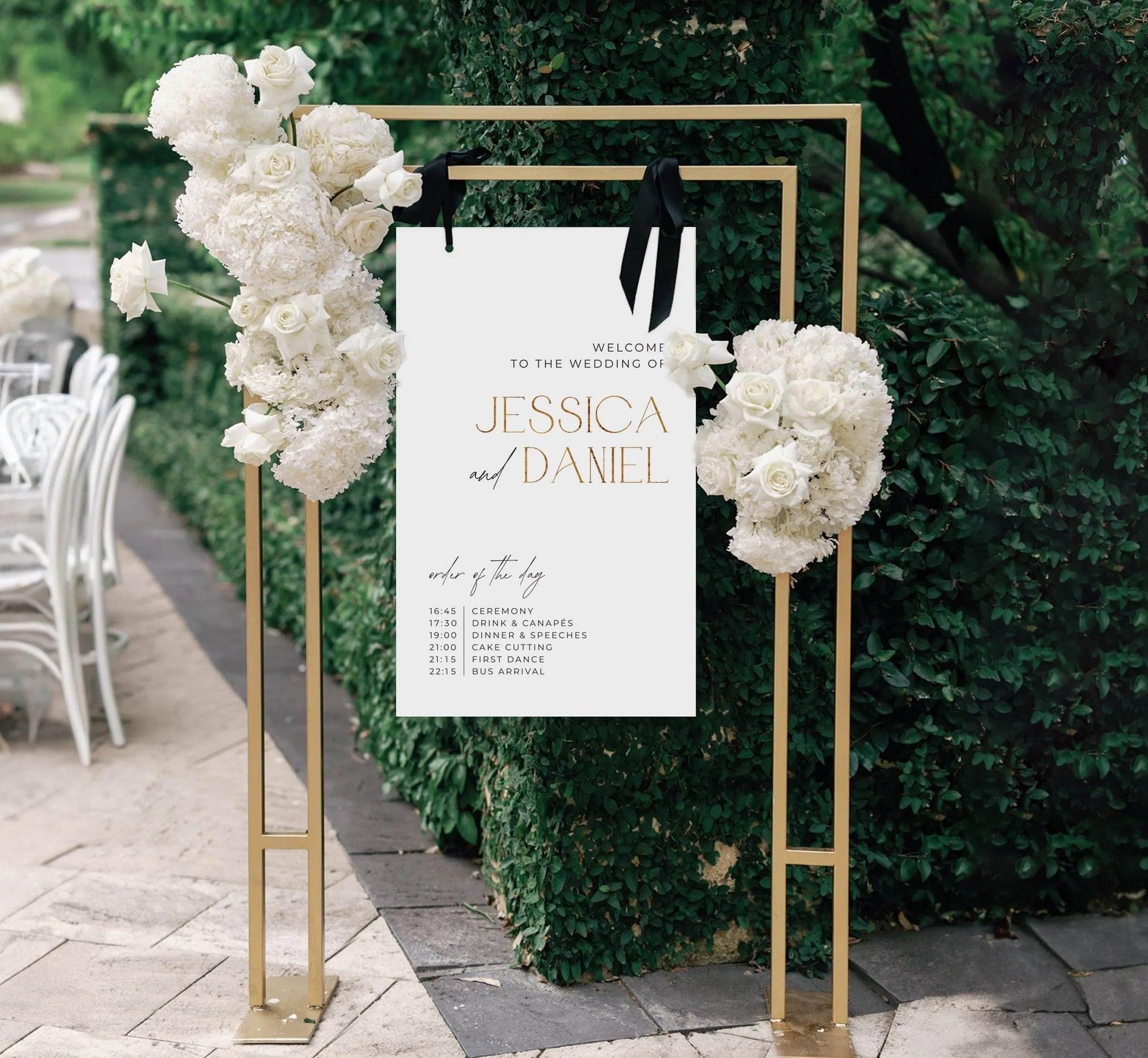 Unplugged Wedding Sign - Jessica - Wedding Signs