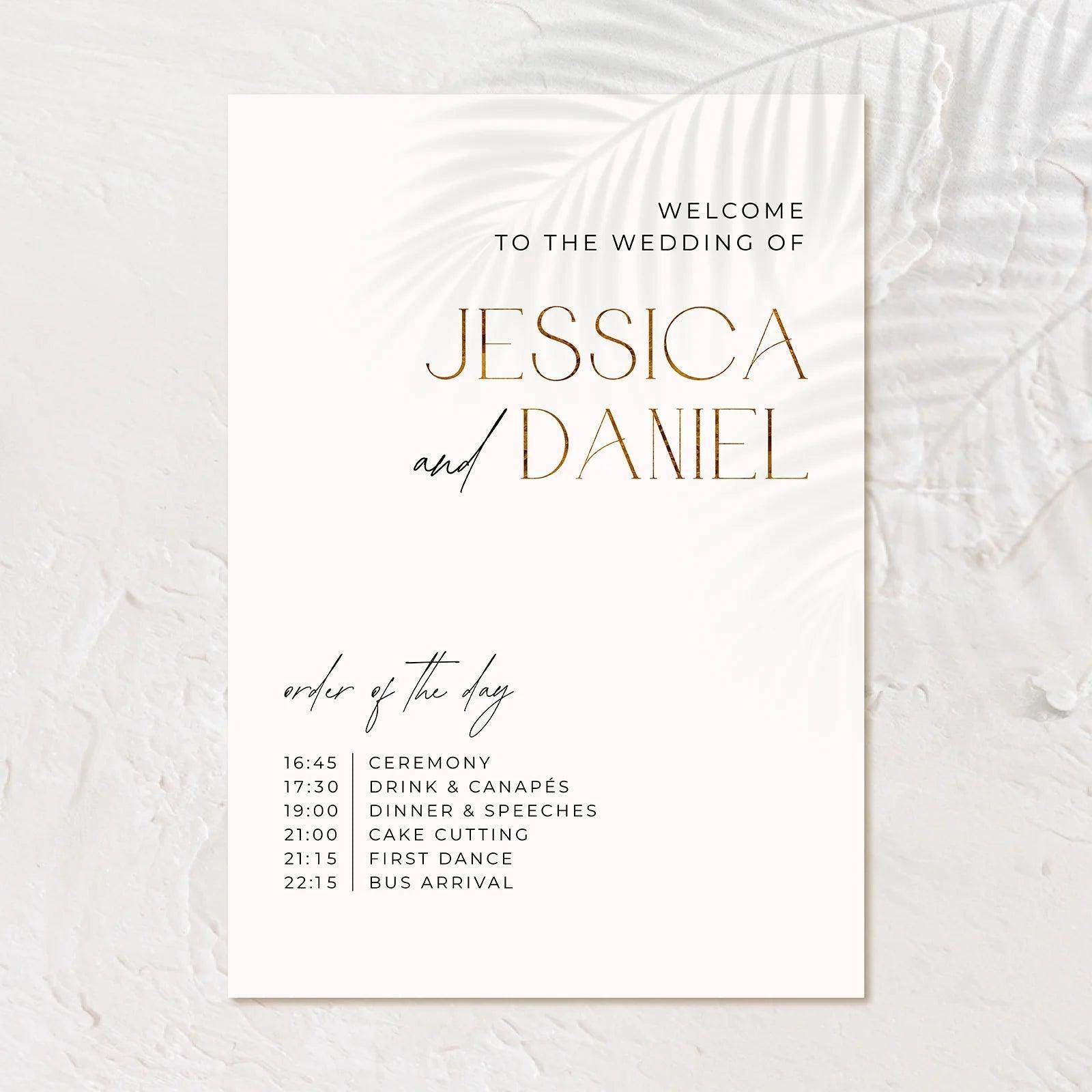 Unplugged Wedding Sign - Jessica - Wedding Signs
